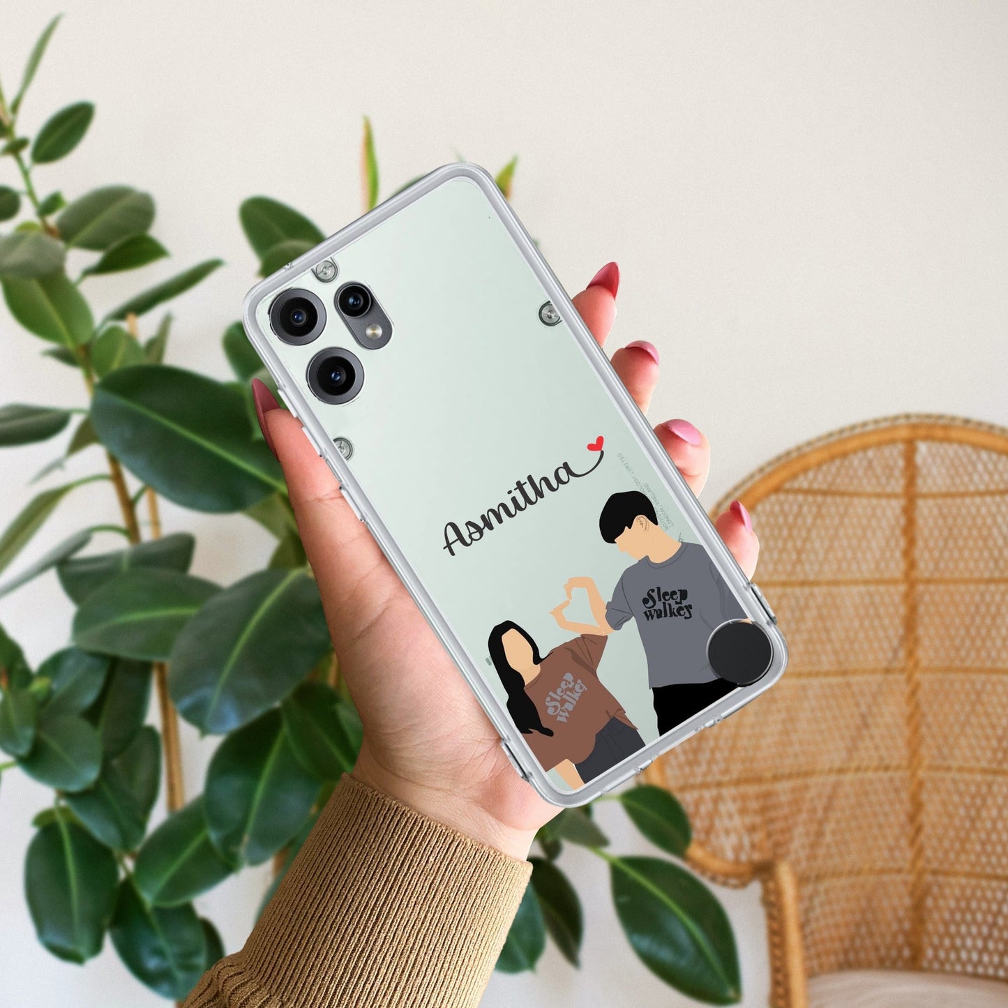 Dreamy Duo Customize Transparent Silicon Case For Nothing