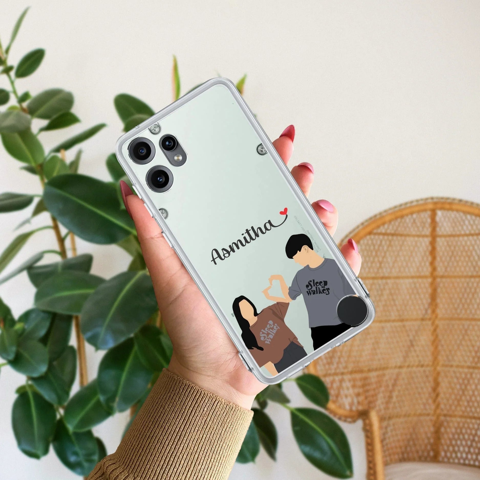 Dreamy Duo Customize Transparent Silicon Case For Nothing - ShopOnCliQ