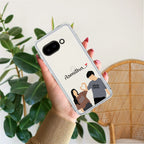 Dreamy Duo Customize Anti Yellow Case For Google Pixel 9a 5G