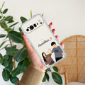 Dreamy Duo Customize Transparent Silicon Case For Google Pixel 10 Pro XL