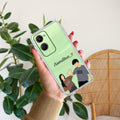 Dreamy Duo Customize Transparent Silicon Case For iQOO Z9 Lite 5G