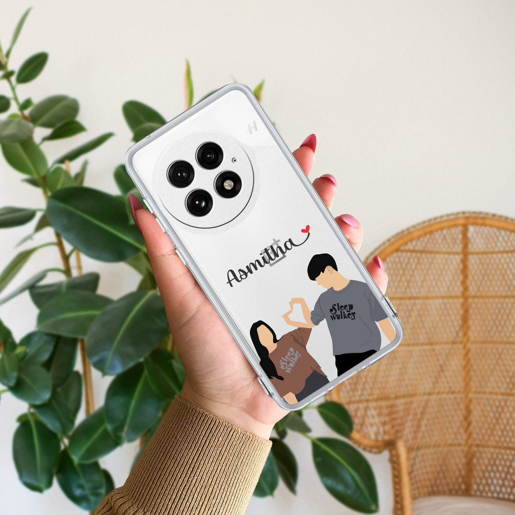 Dreamy Duo Customize Anti Yellow Case For OnePlus 13 5G