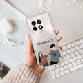 Dreamy Duo Customize Transparent Silicon Case For OnePlus 13R 5G