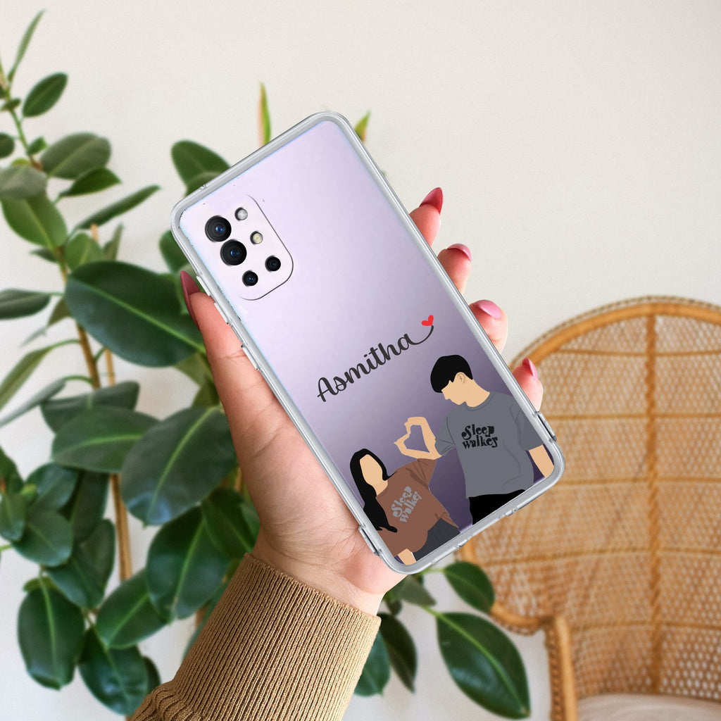 Dreamy Duo Customize Anti Yellow Case For OnePlus 8t / OnePlus 9R