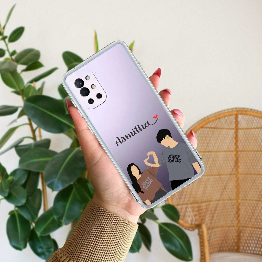 Dreamy Duo Customize Transparent Silicon Case For OnePlus - ShopOnCliQ