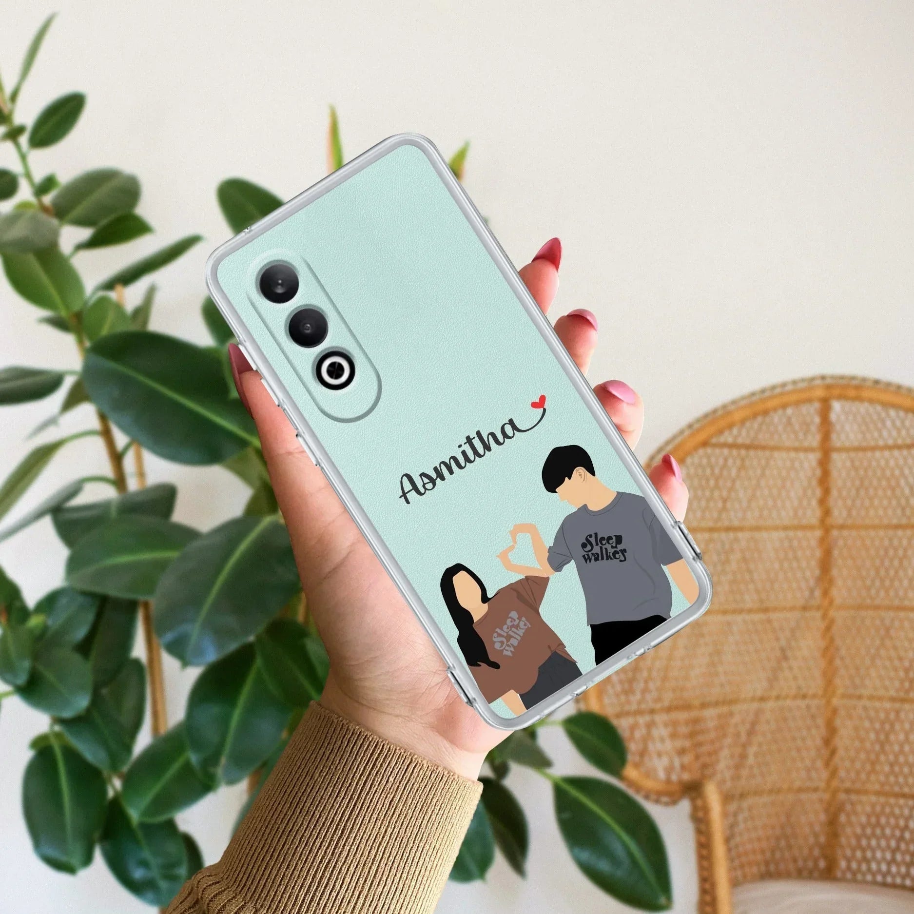 Dreamy Duo Customize Transparent Silicon Case For OnePlus - ShopOnCliQ
