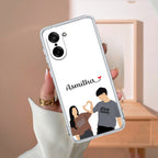 Dreamy Duo Customize Transparent Silicon Case For OnePlus Nord CE5 5G
