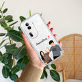 Dreamy Duo Customize Transparent Silicon Case For Oppo Reno 11 Pro 5G
