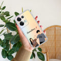 Dreamy Duo Customize Anti Yellow Case For Oppo Reno 8 5G