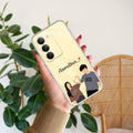 Dreamy Duo Customize Transparent Silicon Case For Realme 14x 5G