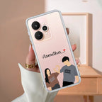 Dreamy Duo Customize Transparent Silicon Case For Realme/Narzo - ShopOnCliQ