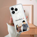 Dreamy Duo Customize Anti Yellow Case For Realme 15T 5G