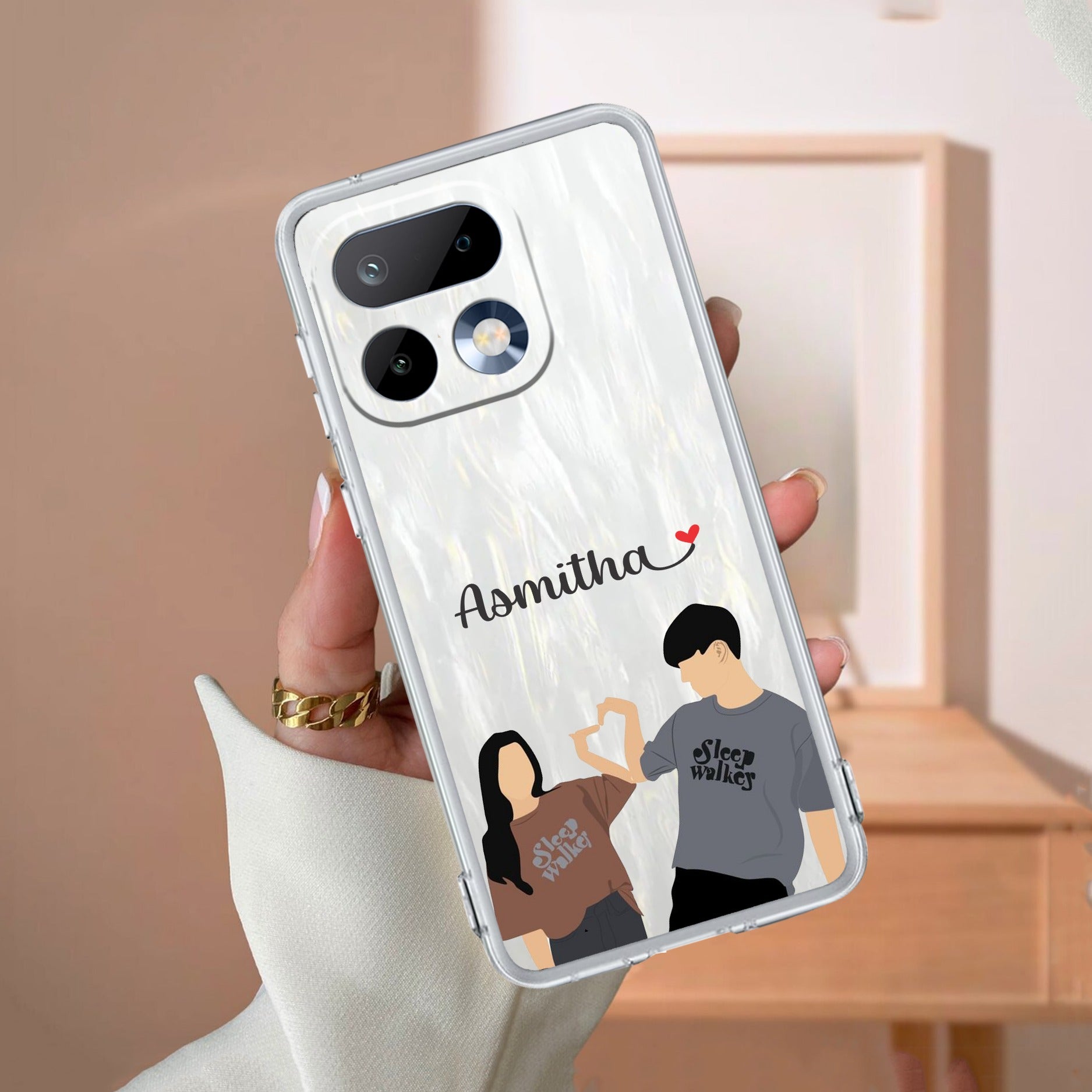Dreamy Duo Customize Anti Yelllow Case For Realme 16 Pro 5G