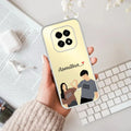 Dreamy Duo Customize Transparent Silicon Case For Realme 12 Pro Plus 5G