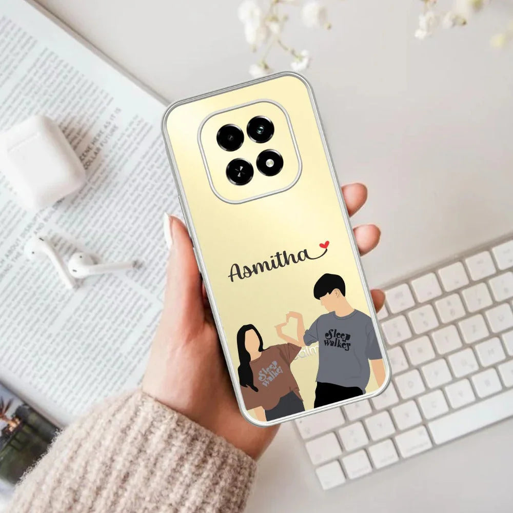 Dreamy Duo Customize Transparent Silicon Case For Oppo - ShopOnCliQ