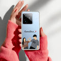 Dreamy Duo Customize Transparent Silicon Case For Realme Narzo 70 Pro 5G