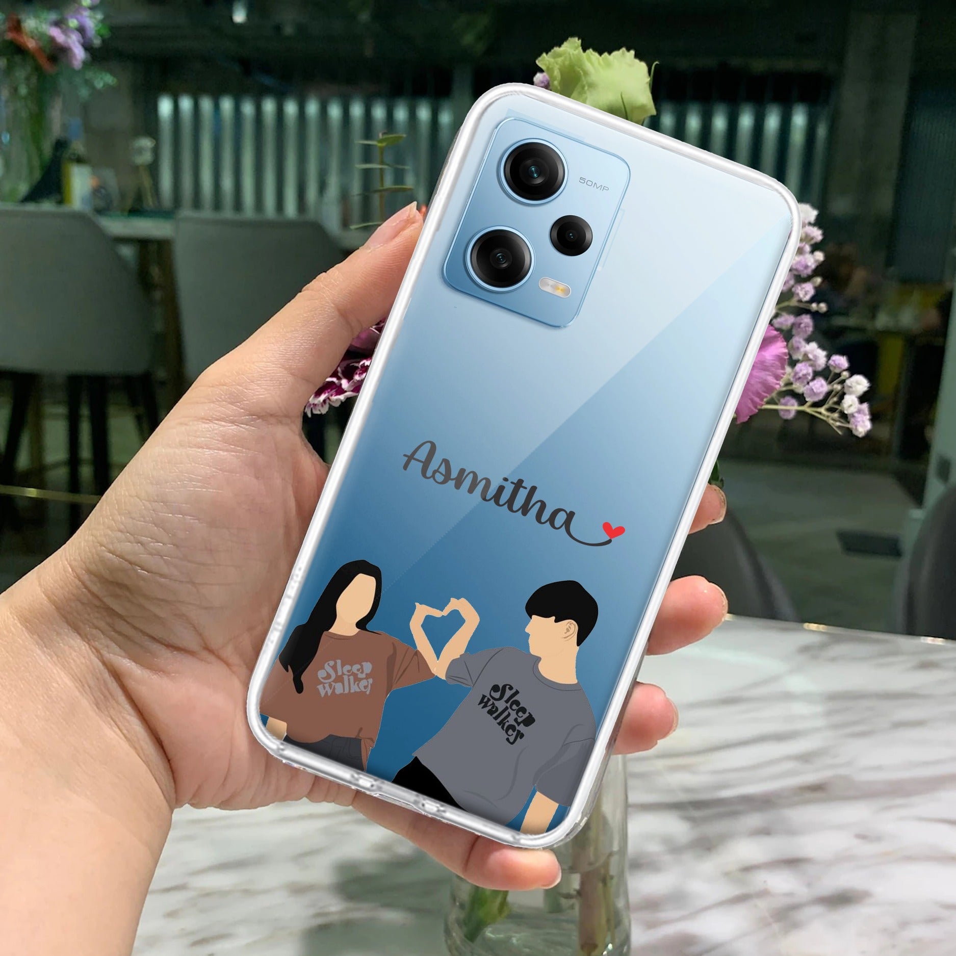 Dreamy Duo Customize Transparent Silicon Case For Redmi/Xiaomi