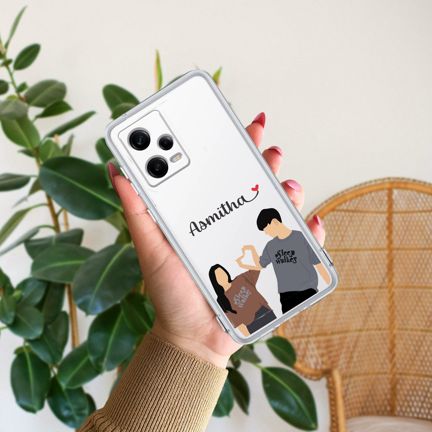 Dreamy Duo Customize Transparent Silicon Case For Redmi/Xiaomi