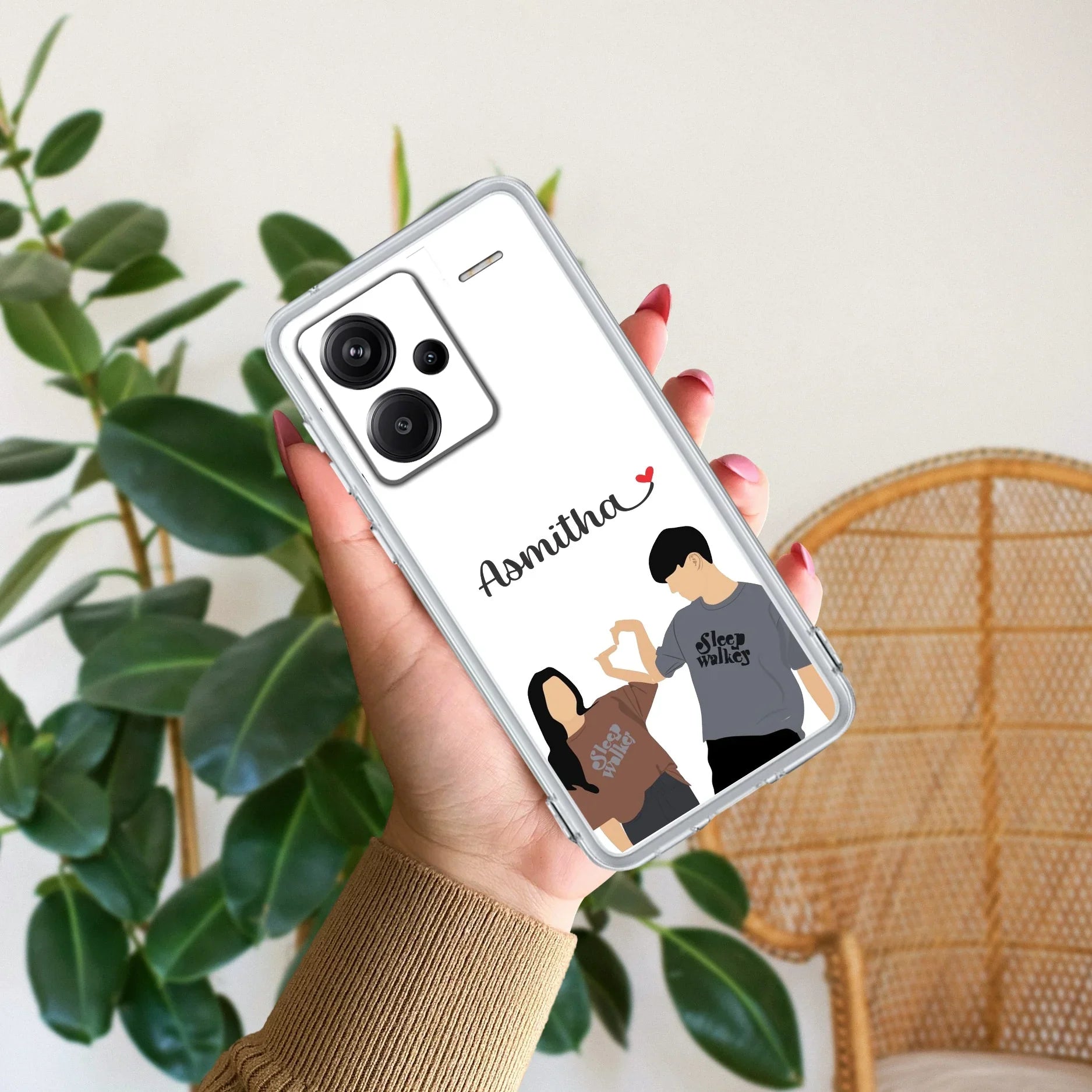 Dreamy Duo Customize Transparent Silicon Case For Redmi/Xiaomi - ShopOnCliQ