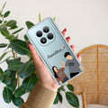 Dreamy Duo Customize Transparent Silicon Case For Redmi Note 15 Pro Plus 5G
