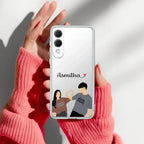 Dreamy Duo Customize Anti Yellow Case For Samsung Galaxy S25 Edge 5G