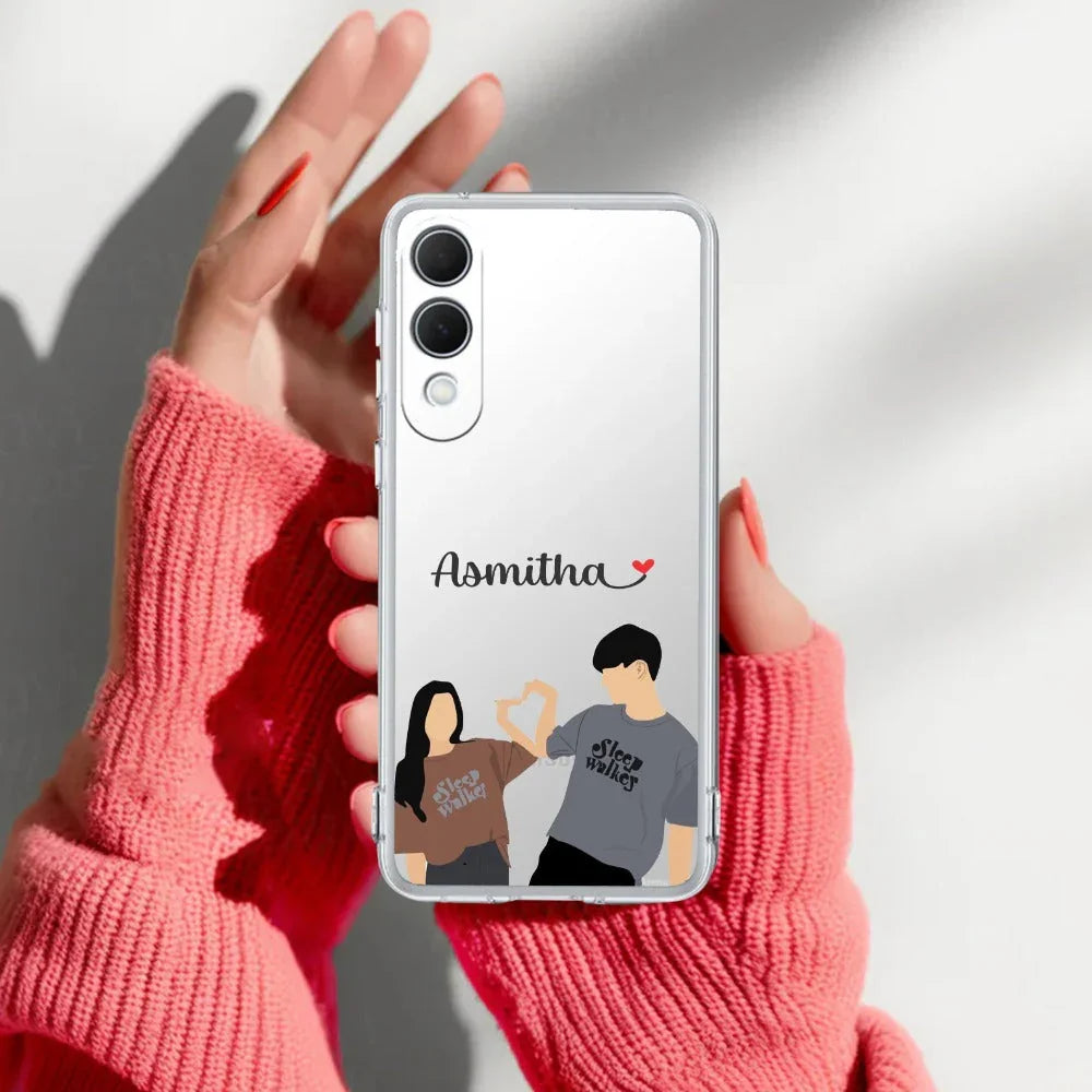 Dreamy Duo Customize Transparent Silicon Case For Samsung - ShopOnCliQ