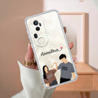 Dreamy Duo Customize Transparent Silicon Case For Vivo