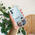 Dreamy Duo Customize Transparent Silicon Case For Vivo T4x 5G