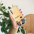 Dreamy Duo Customize Transparent Silicon Case For Vivo V23 Pro 5G
