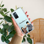 Dreamy Duo Customize Transparent Silicon Case For Vivo V23E