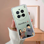 Dreamy Duo Customize Transparent Silicon Case For Vivo X200 Pro 5G