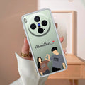 Dreamy Duo Customize Transparent Silicon Case For Vivo X300 5G