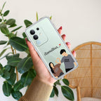 Dreamy Duo Customize Transparent Silicon Case For Vivo