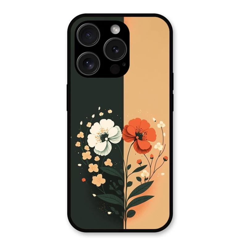 Dual Essence Glass Case Cover For iPhone 15 Pro Max
