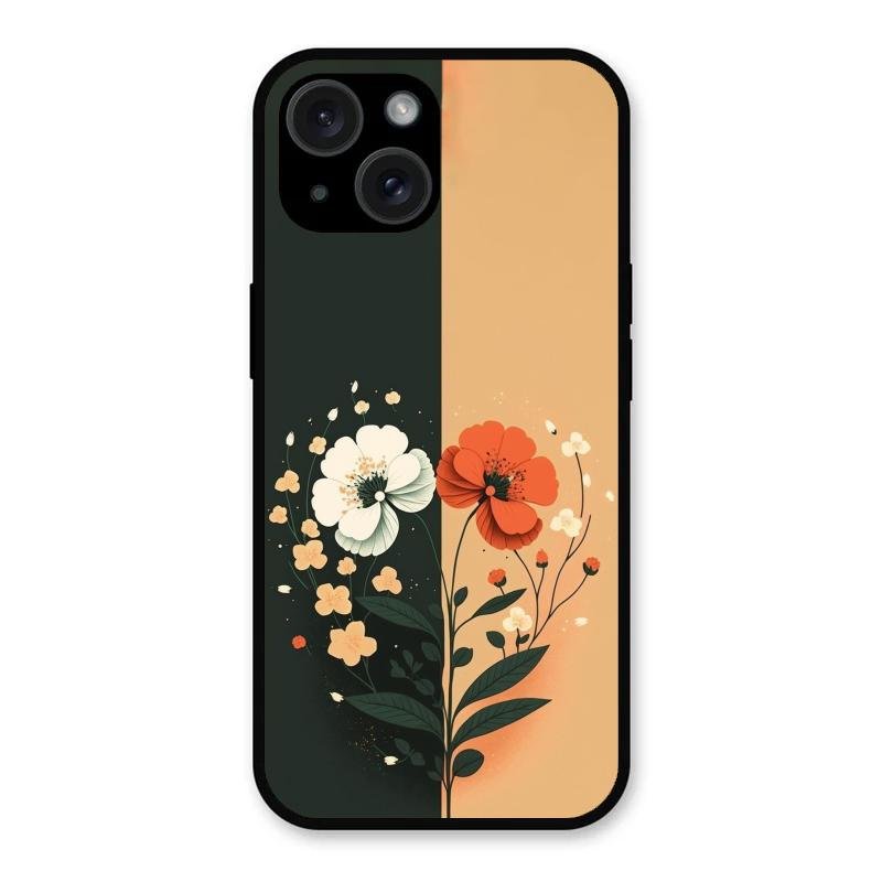 Dual Essence Glass Case Cover For iPhone 15