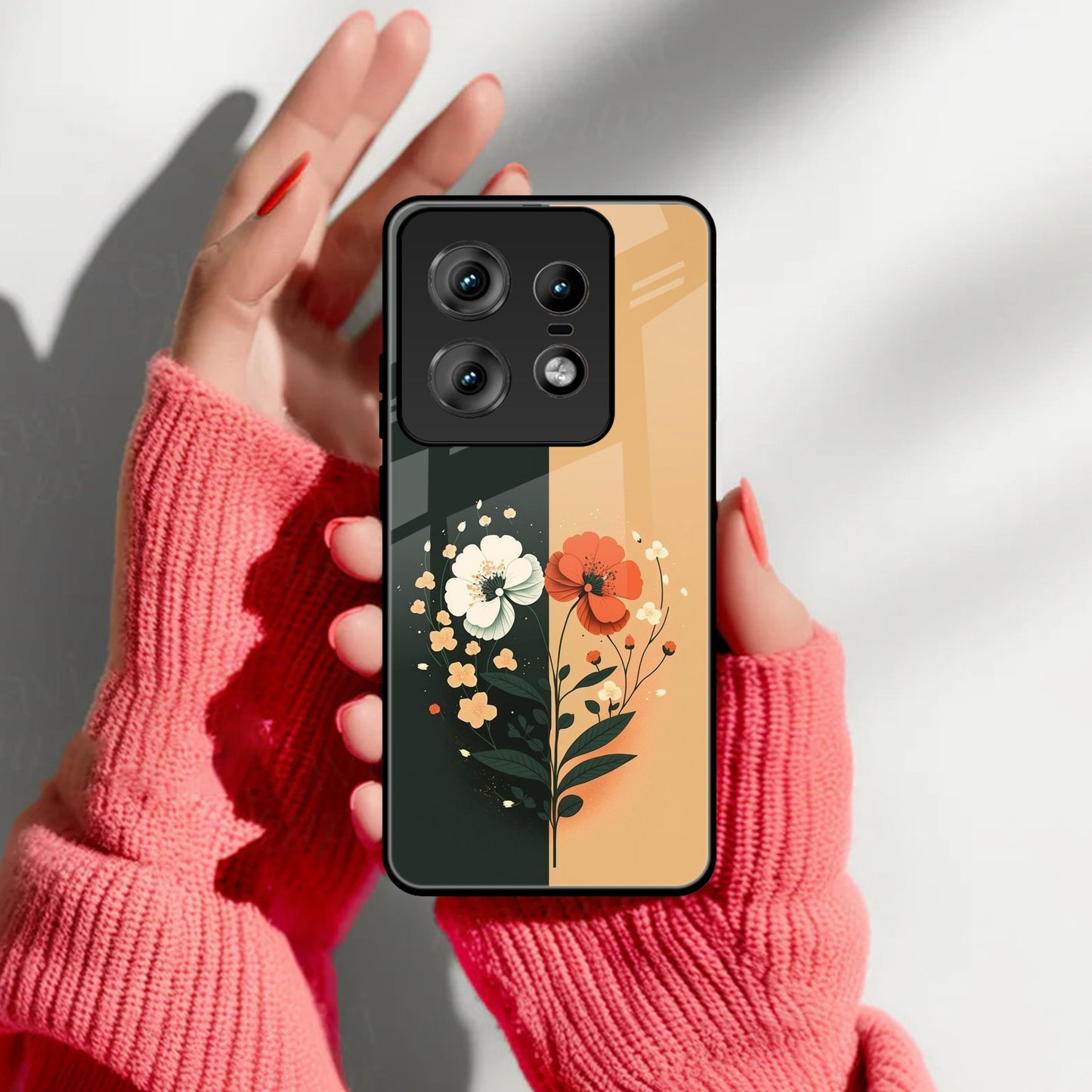 Dual Essence Glass Case Cover For Motorola