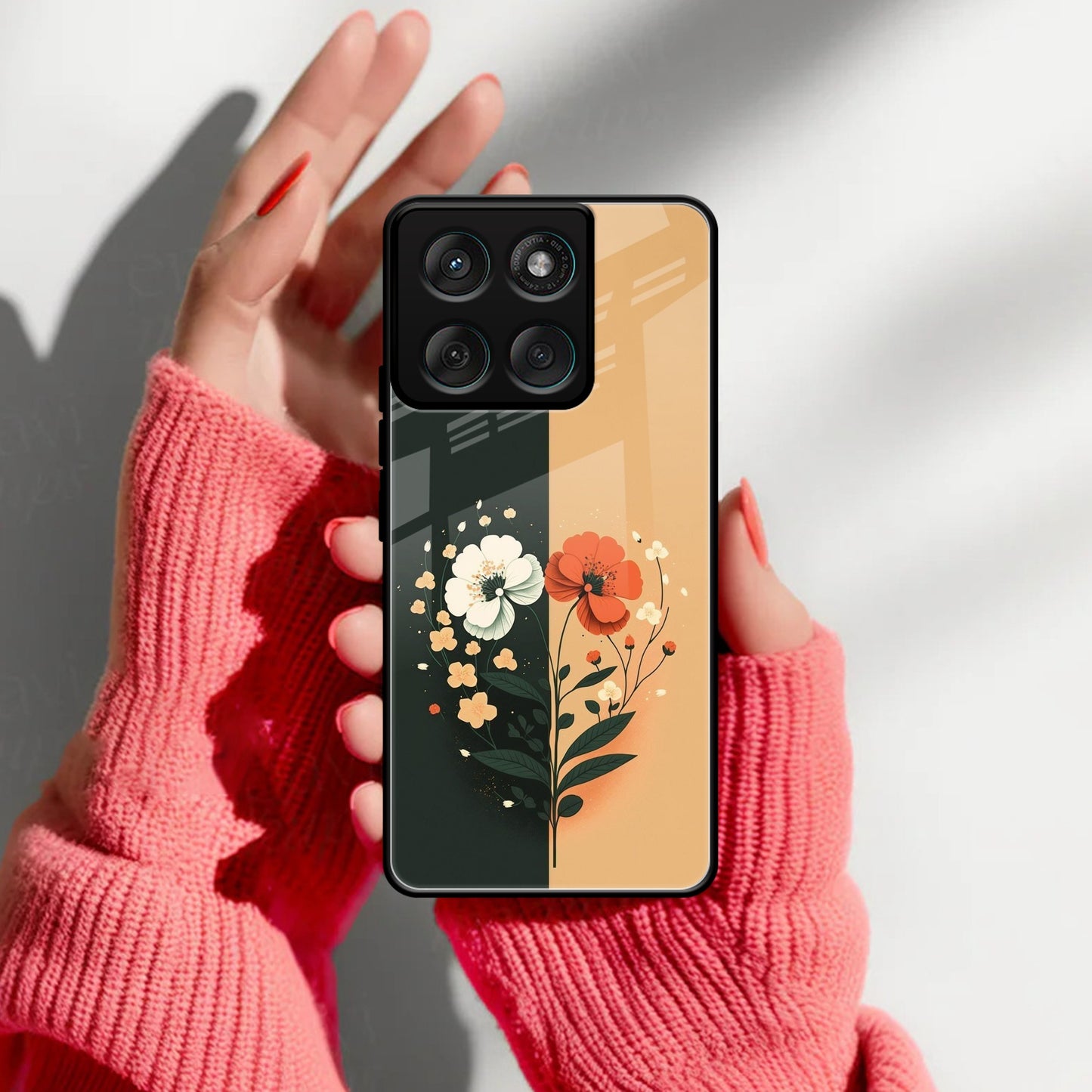 Dual Essence Glass Case Cover For Motorola