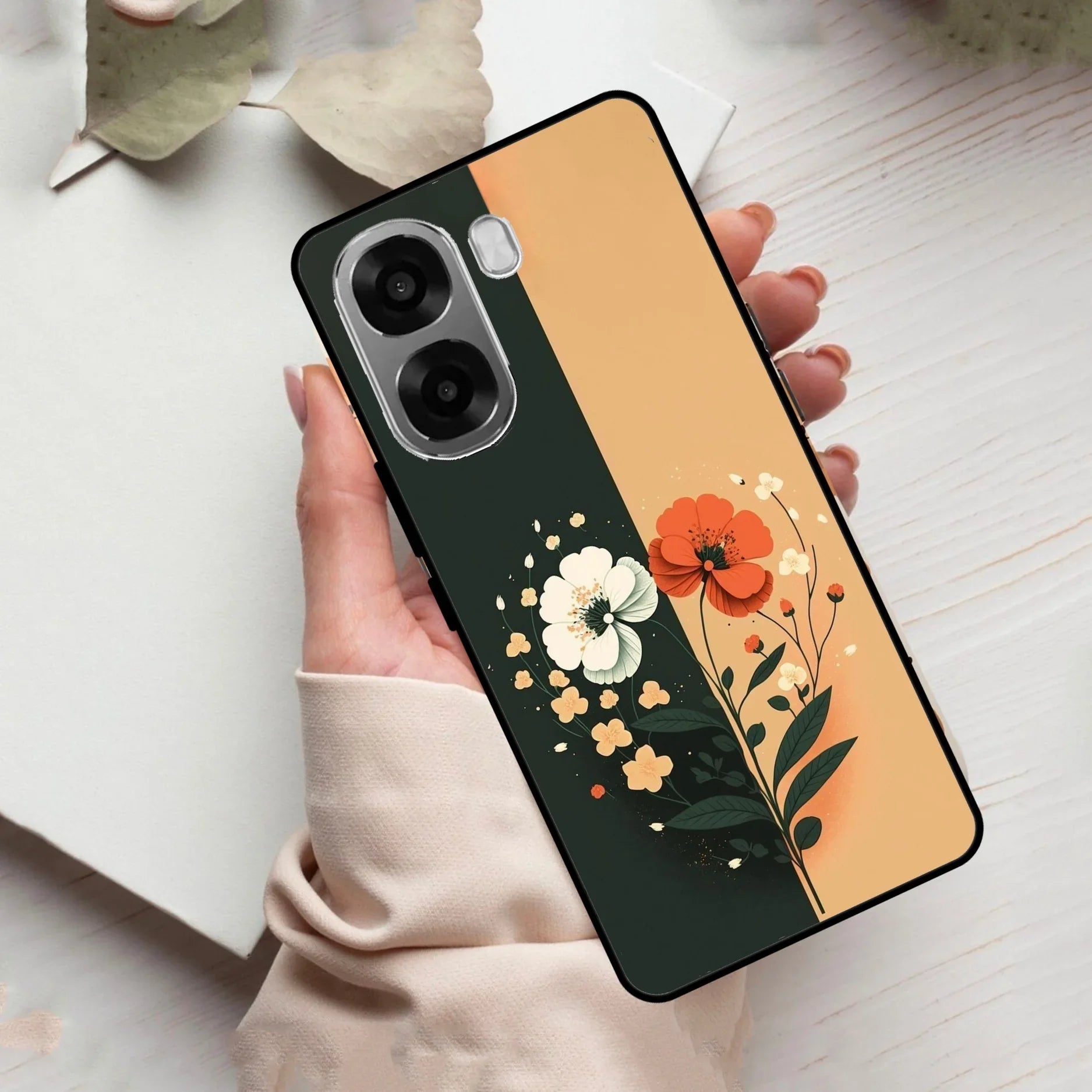 Dual Essence Glass Case Cover For Oppo