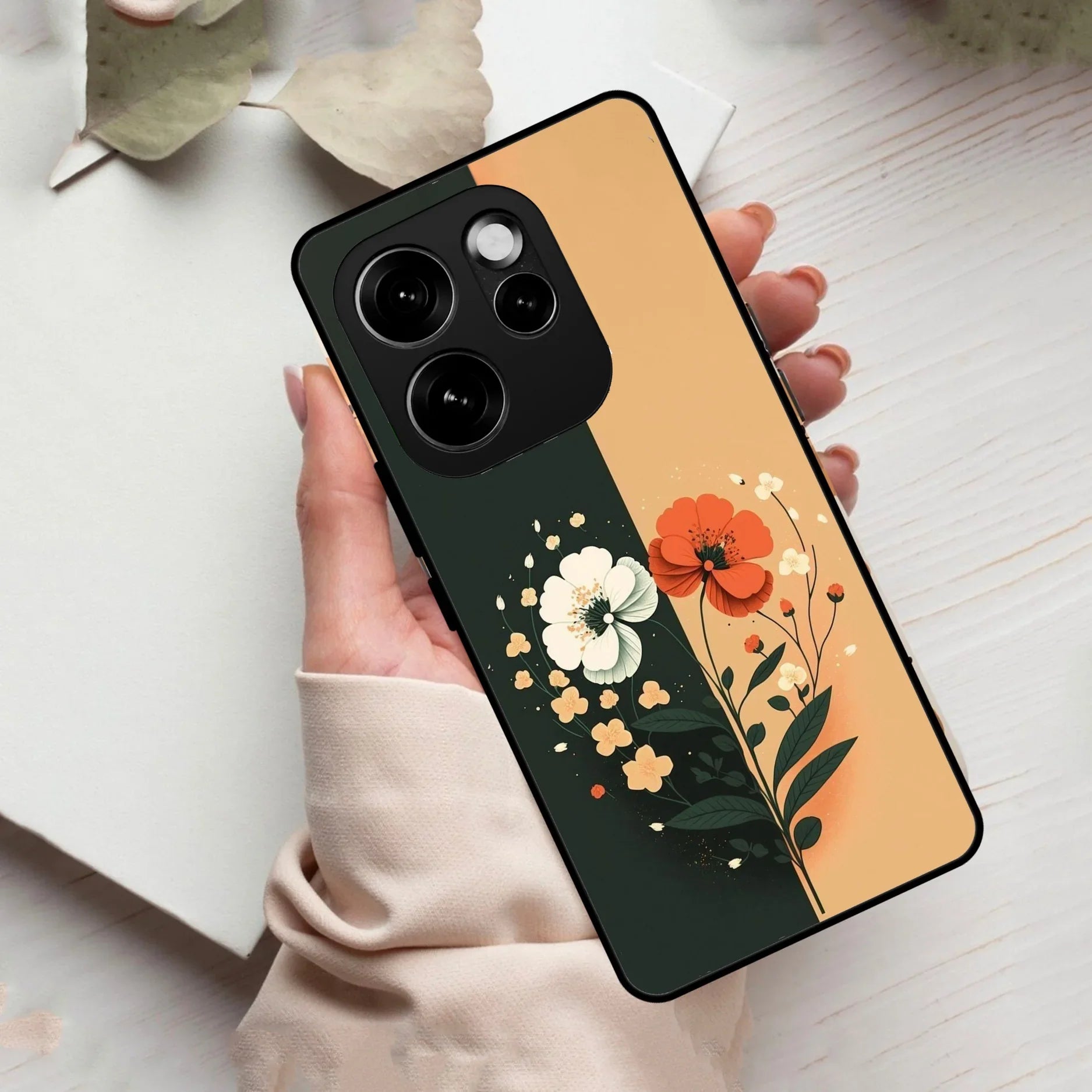 Dual Essence Glass Case Cover For Oppo