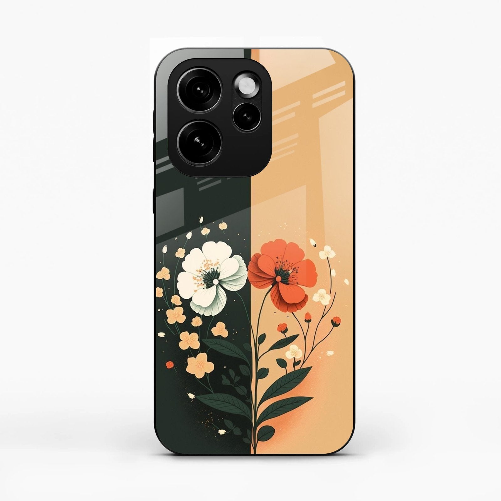 Dual Essence Glass Case Cover For Oppo Reno 15C 5G