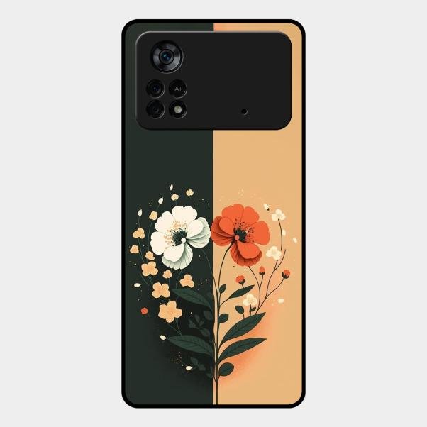 Dual Essence Glass Case Cover For Poco X4 Pro 5G