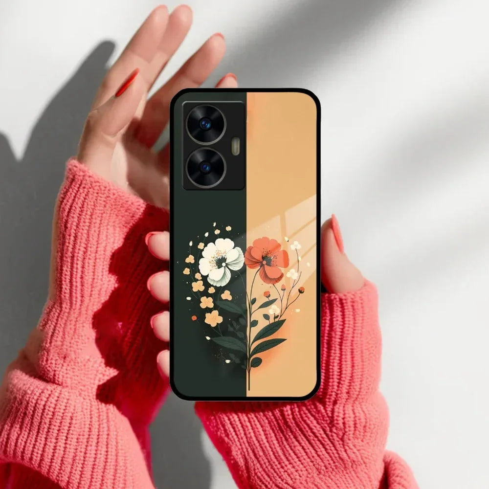 Dual Essence Glass Case Cover For Realme/Narzo - ShopOnCliQ