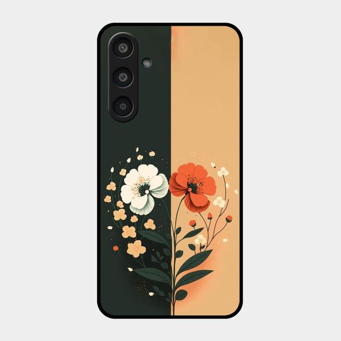 Dual Essence Glass Case Cover For Samsung Galaxy M35 5G
