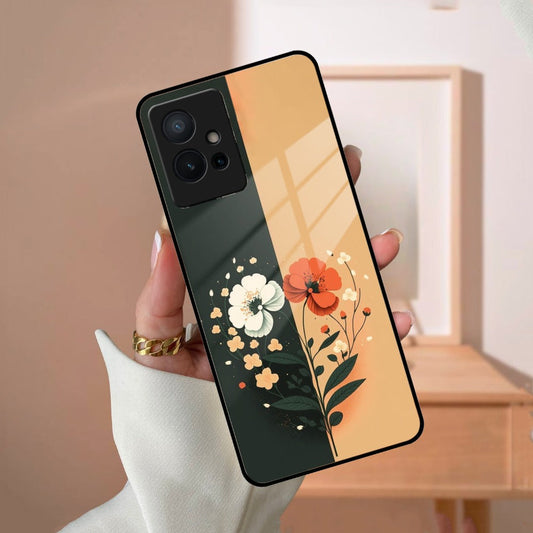 Dual Essence Glass Case Cover For iQOO