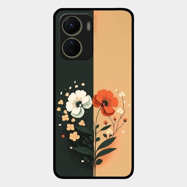 Dual Essence Glass Case Cover For Vivo T2X 5G