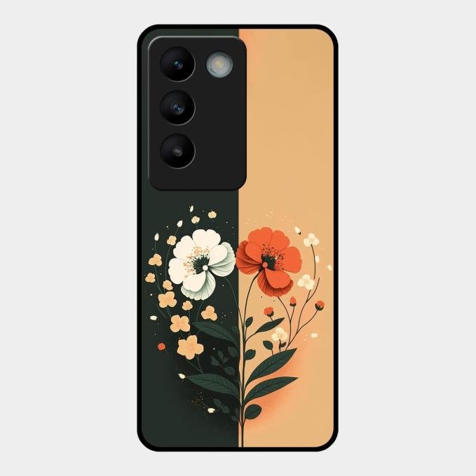 Dual Essence Glass Case Cover For Vivo T3 5G
