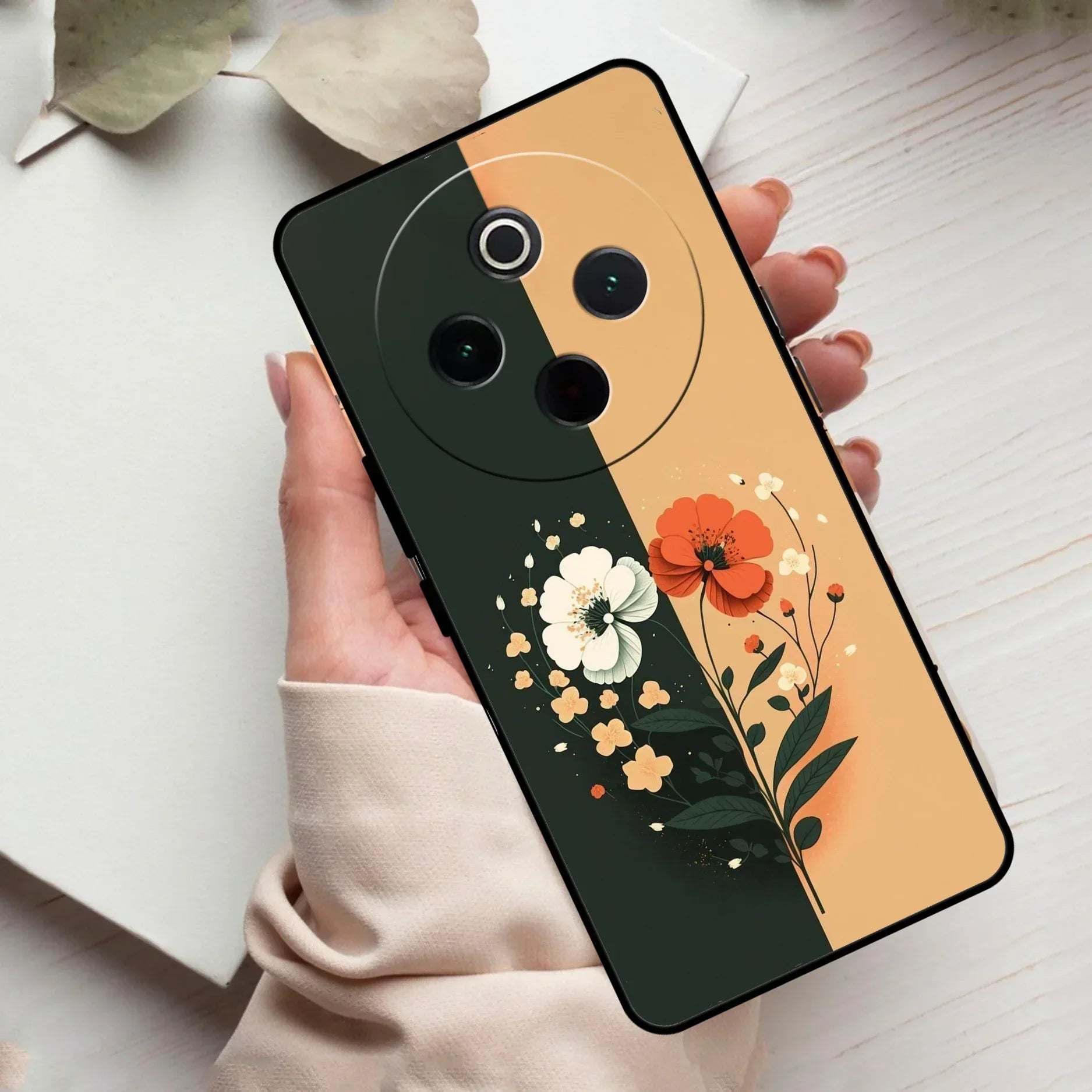 Dual Essence Glass Case Cover For Vivo - ShopOnCliQ
