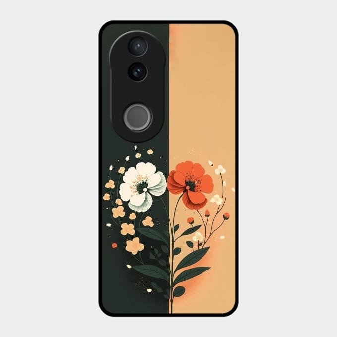 Dual Essence Glass Case Cover For Vivo T4R 5G