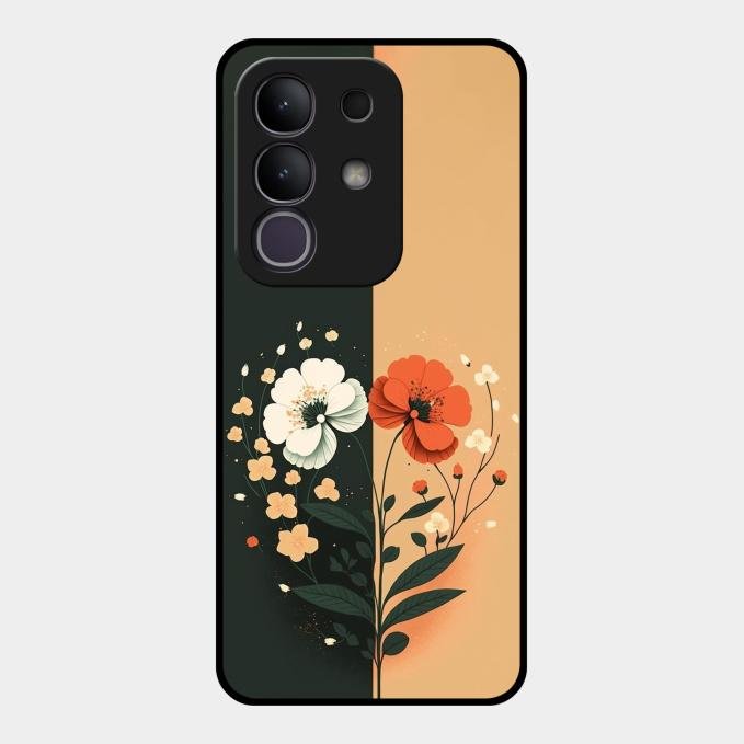 Dual Essence Glass Case Cover For Vivo T4X 5G