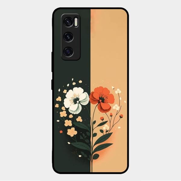 Dual Essence Glass Case Cover For Vivo V20 Se